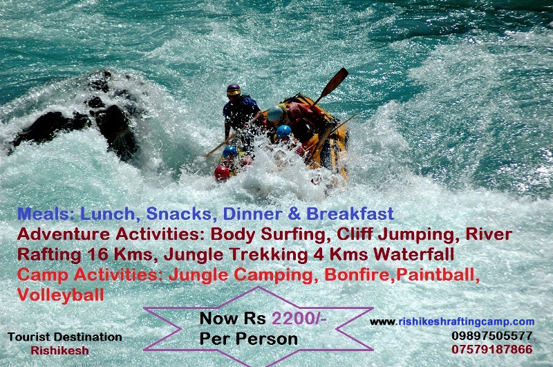 Rafting and Camping Package Rishikesh