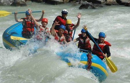 Rafting and Camping